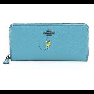 Coach Snoopy Slim accordion Wallet
